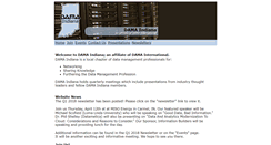Desktop Screenshot of damaindiana.org